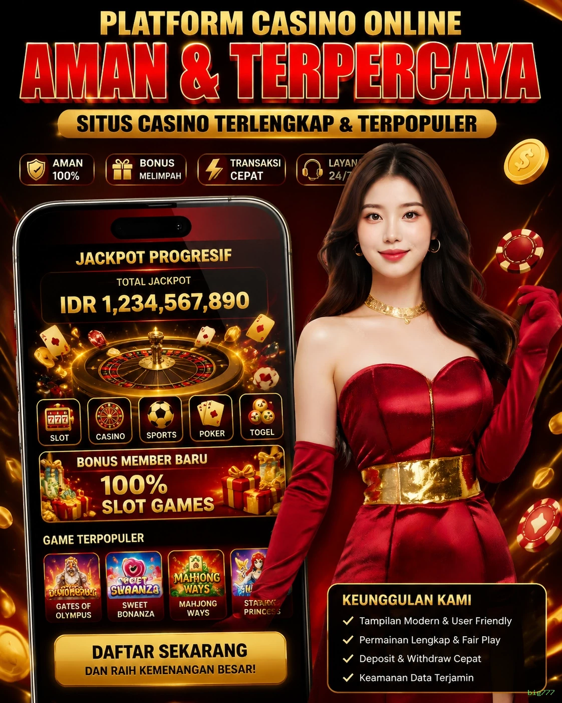Keamanan Transaksi di big777 yang Perlu Diketahui